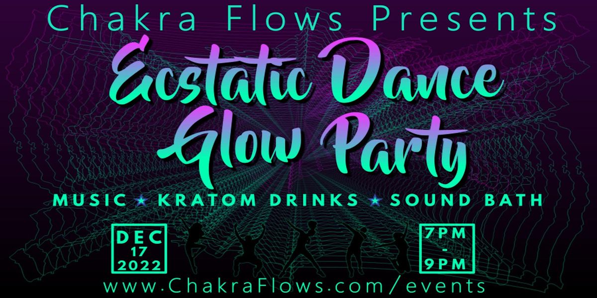 Ecstatic Dance Glow Party With Sound Bath 