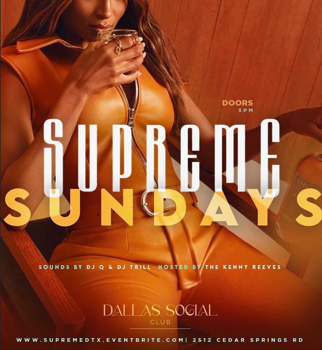 SUPREME SUNDAYS at Dallas Social Club (formerly Concrete Cowboy