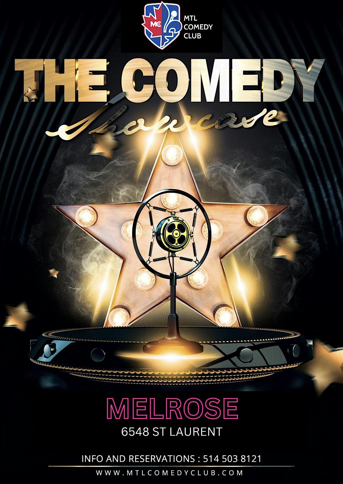 WEDNESDAY, MAY 27TH , 2026 | THE SHOWCASE! ( ENGLISH COMEDY SHOW )