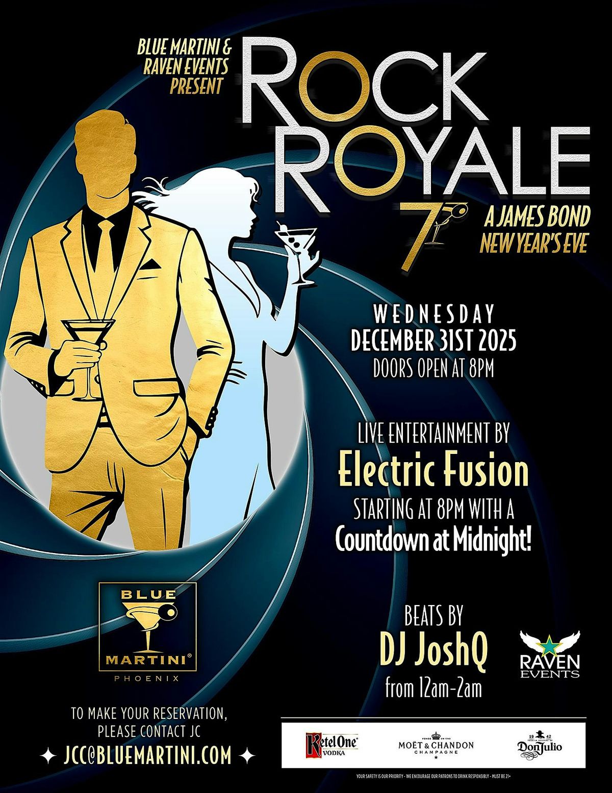 Rock Royale - A James Bond New Year's Eve