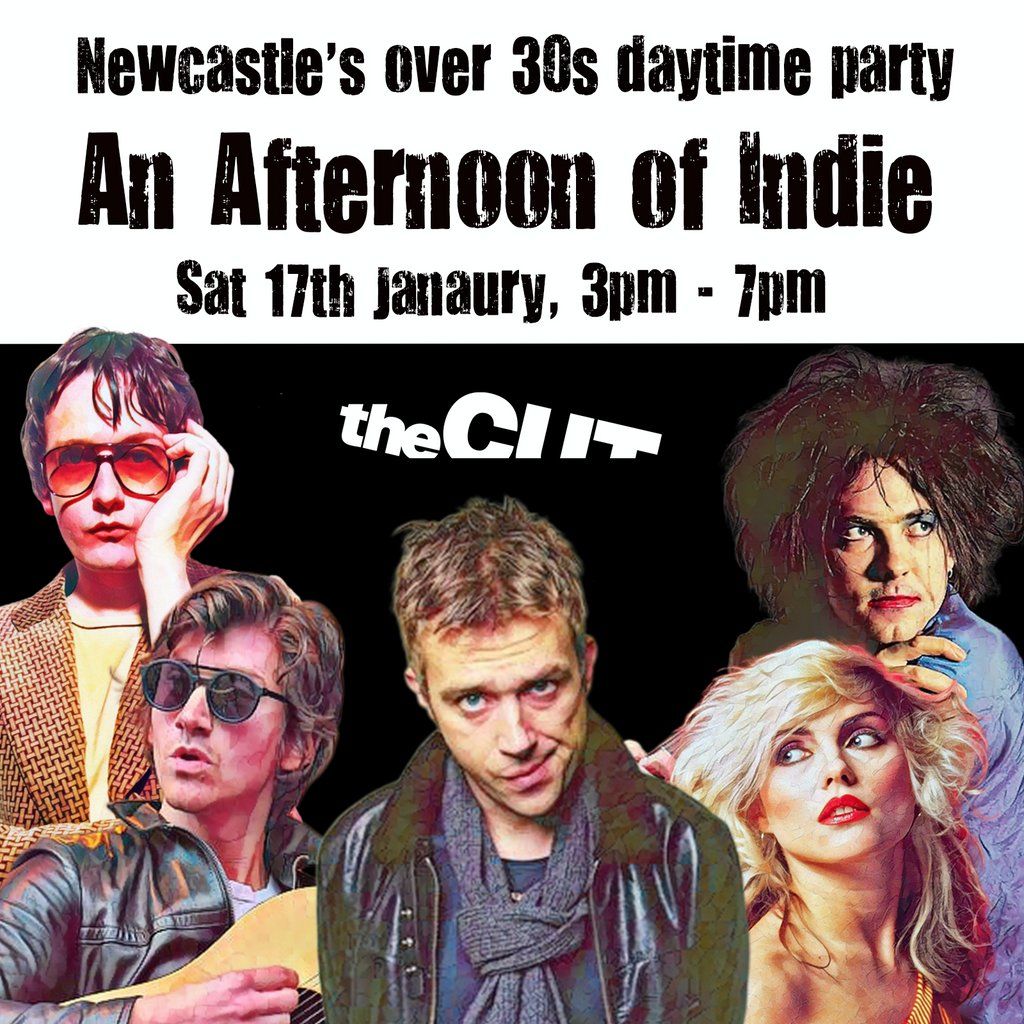 An Afternoon of Indie: NEWCASTLE (over 30s), 3pm-7pm