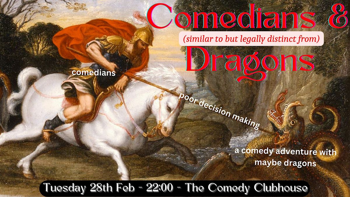 Comedians & Dragons \u2022 Comedy Show in English