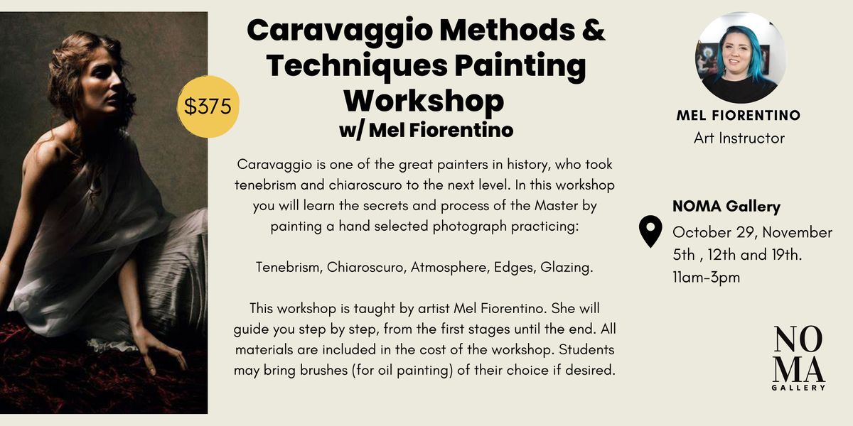 Caravaggio Methods & Techniques Painting w/ Mel Fiorentino