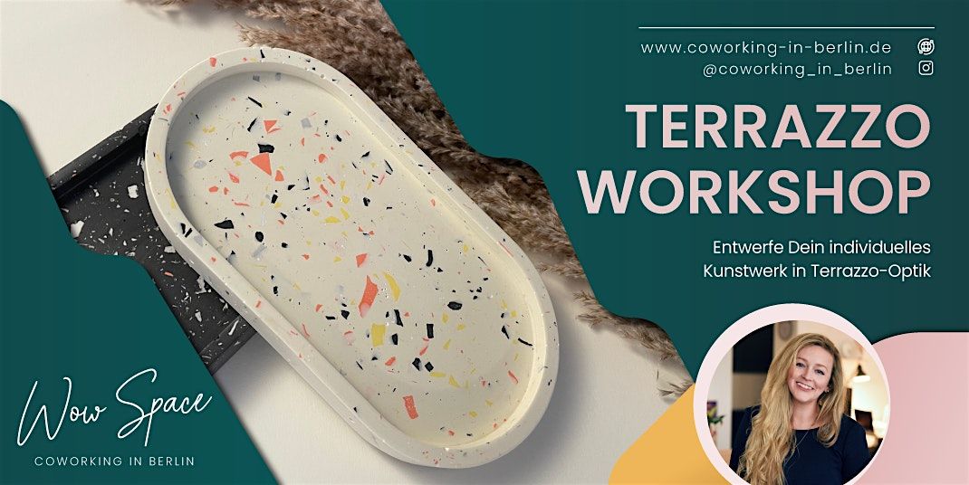 Terrazzo Schmuckst\u00fcck Workshop - verschiedene Formen