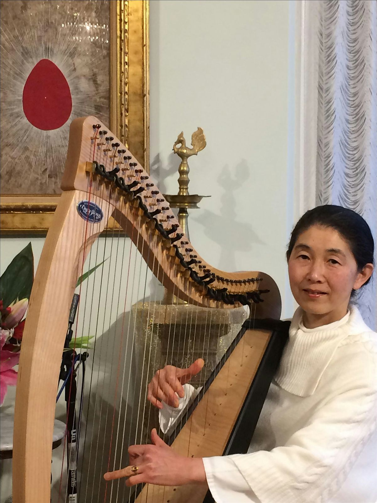 Guided Meditation and Live Harp Music