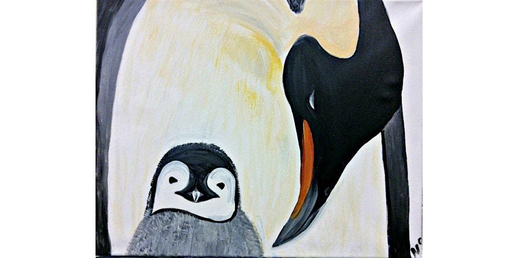 Penguin Mama and Baby  Saturday,  January 24th 11:00am $35