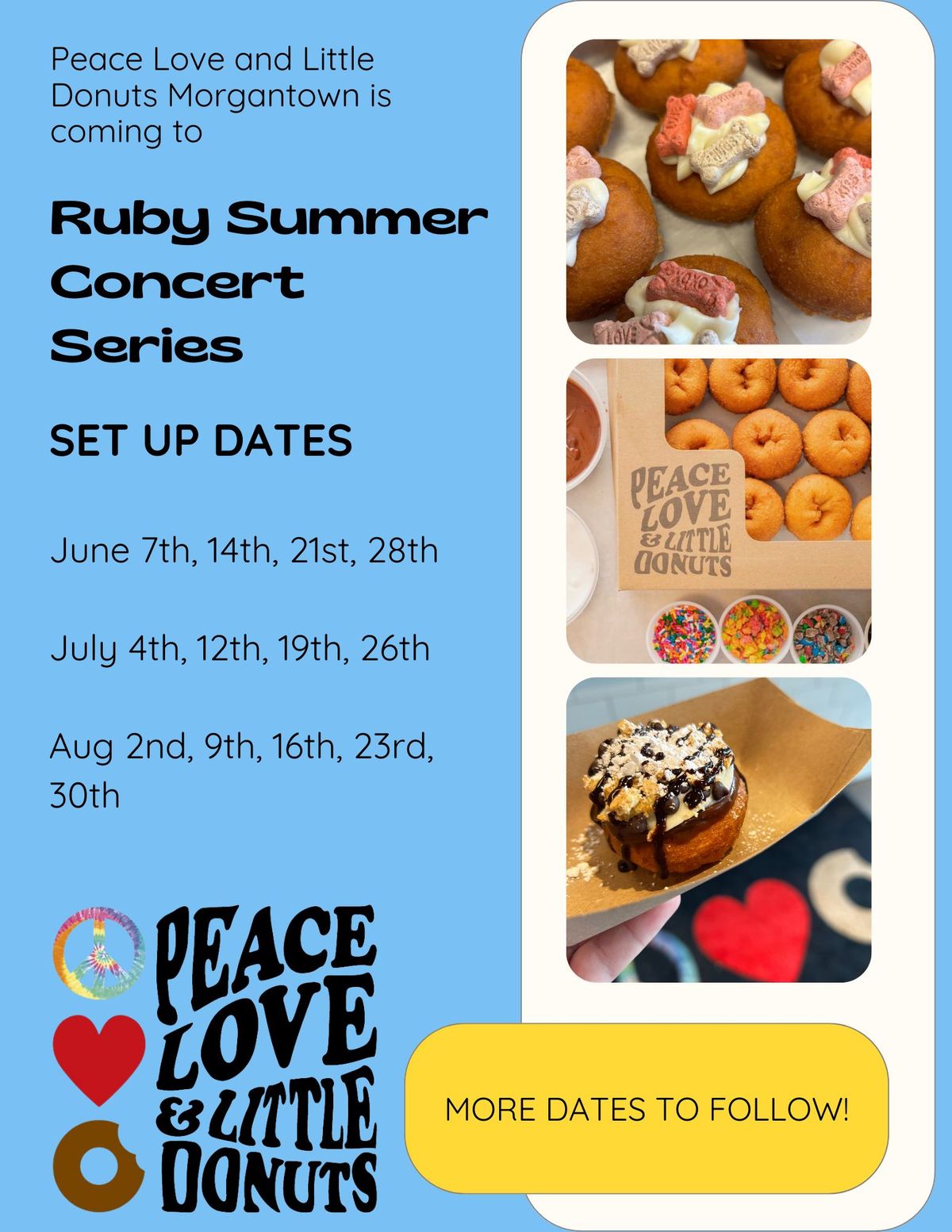 Peace Love and Little Donuts at the Ruby Summer Concert Series Ruby