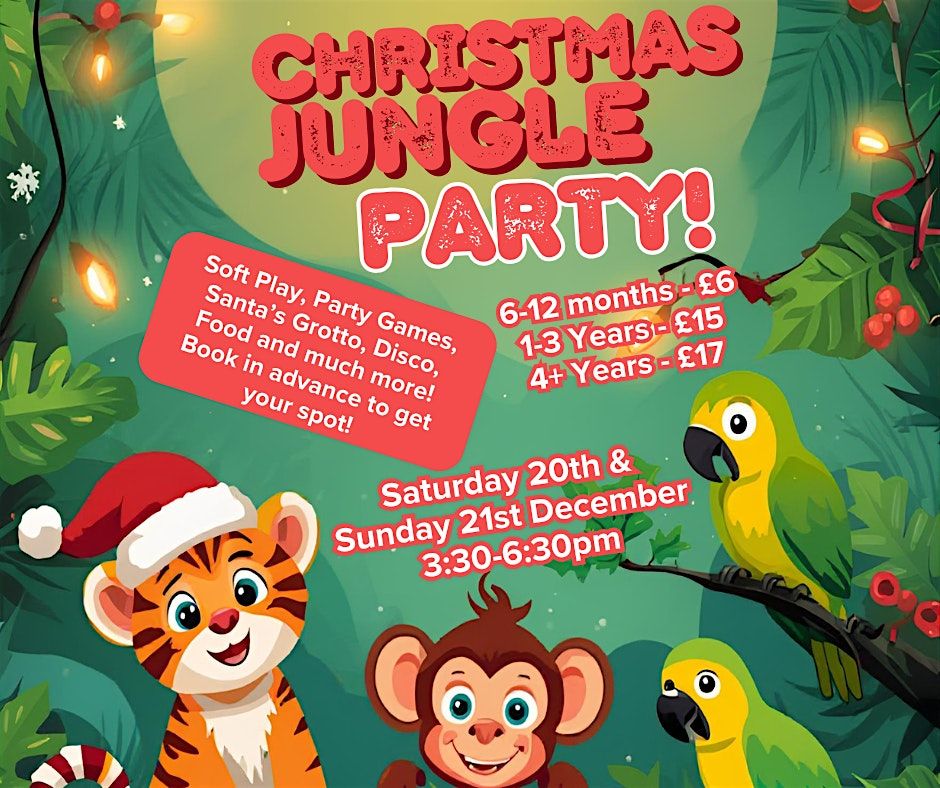 Wild Adventure Christmas Jungle Party