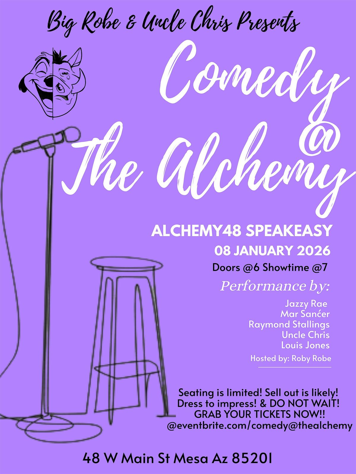 Comedy @ The Alchemy