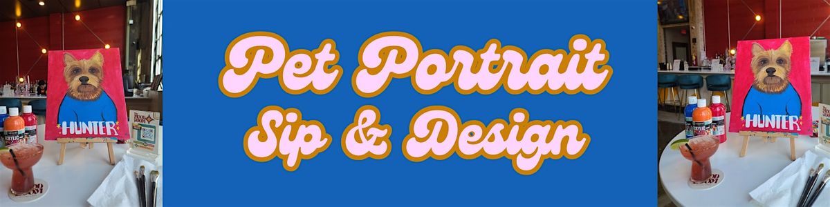 Holiday Pet Portrait Sip & Design at Eureka Heights