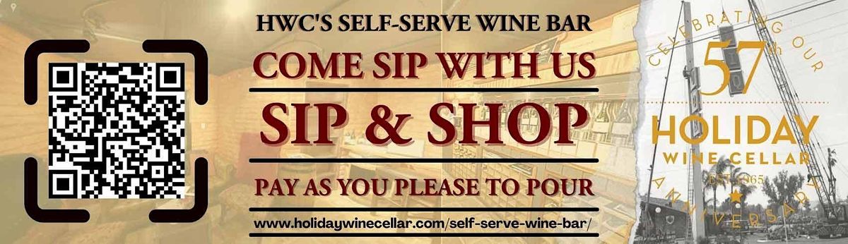 Self-Serve Wine Bar Tasting
