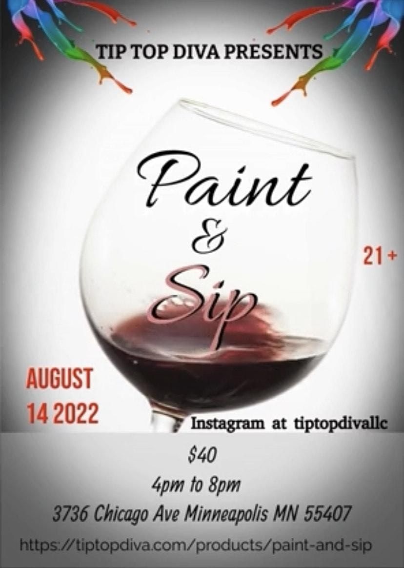 Paint and Sip 3736 Chicago Ave, Minneapolis, MN August 14, 2022