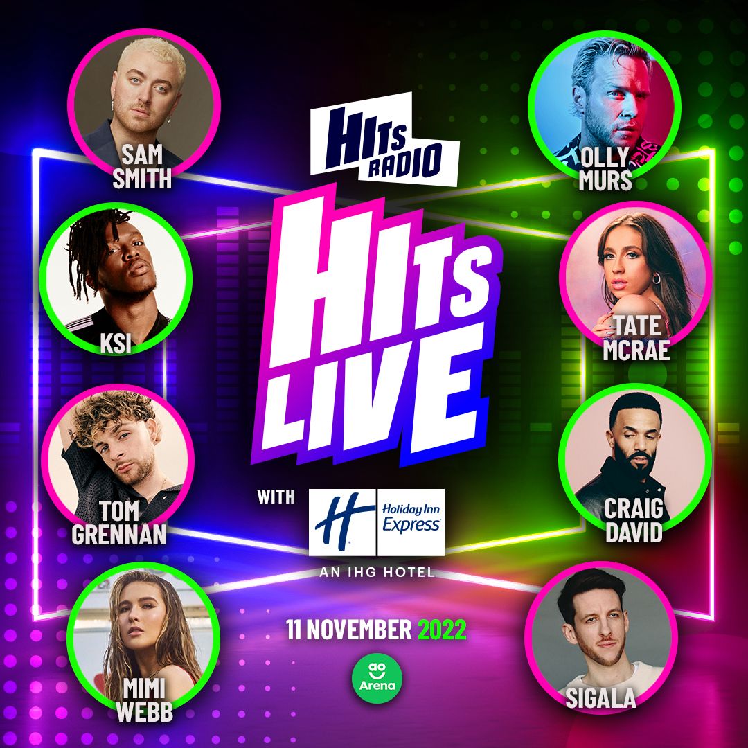 Hits Radio Live at bp pulse LIVE at Resorts World Arena