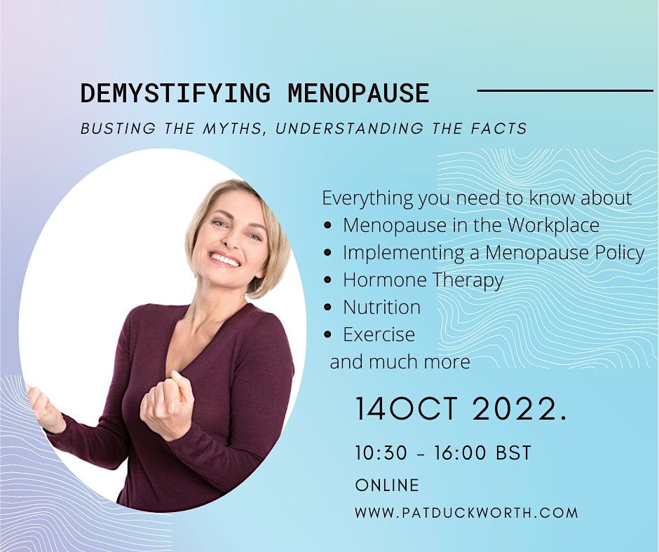 Demystifying Menopause Busting the myths and understanding the facts