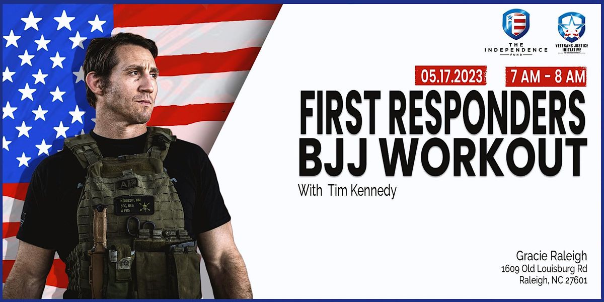 First Responders BJJ seminar with Tim Kennedy and VJI | Gracie Raleigh ...