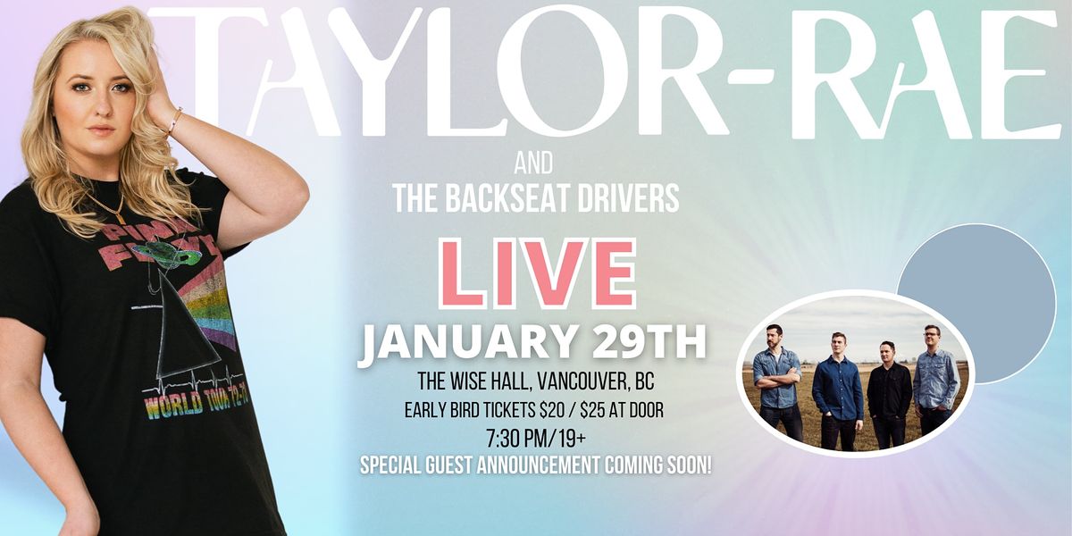 Taylor-Rae LIVE In Concert