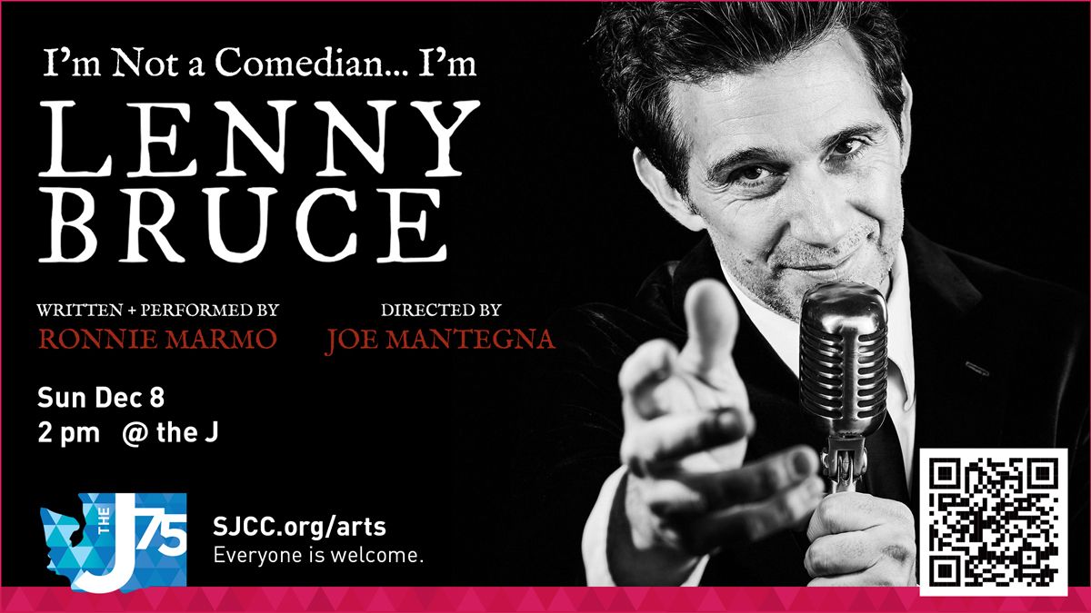 Im Not A Comedian... Im Lenny Bruce at Des Plaines Theatre