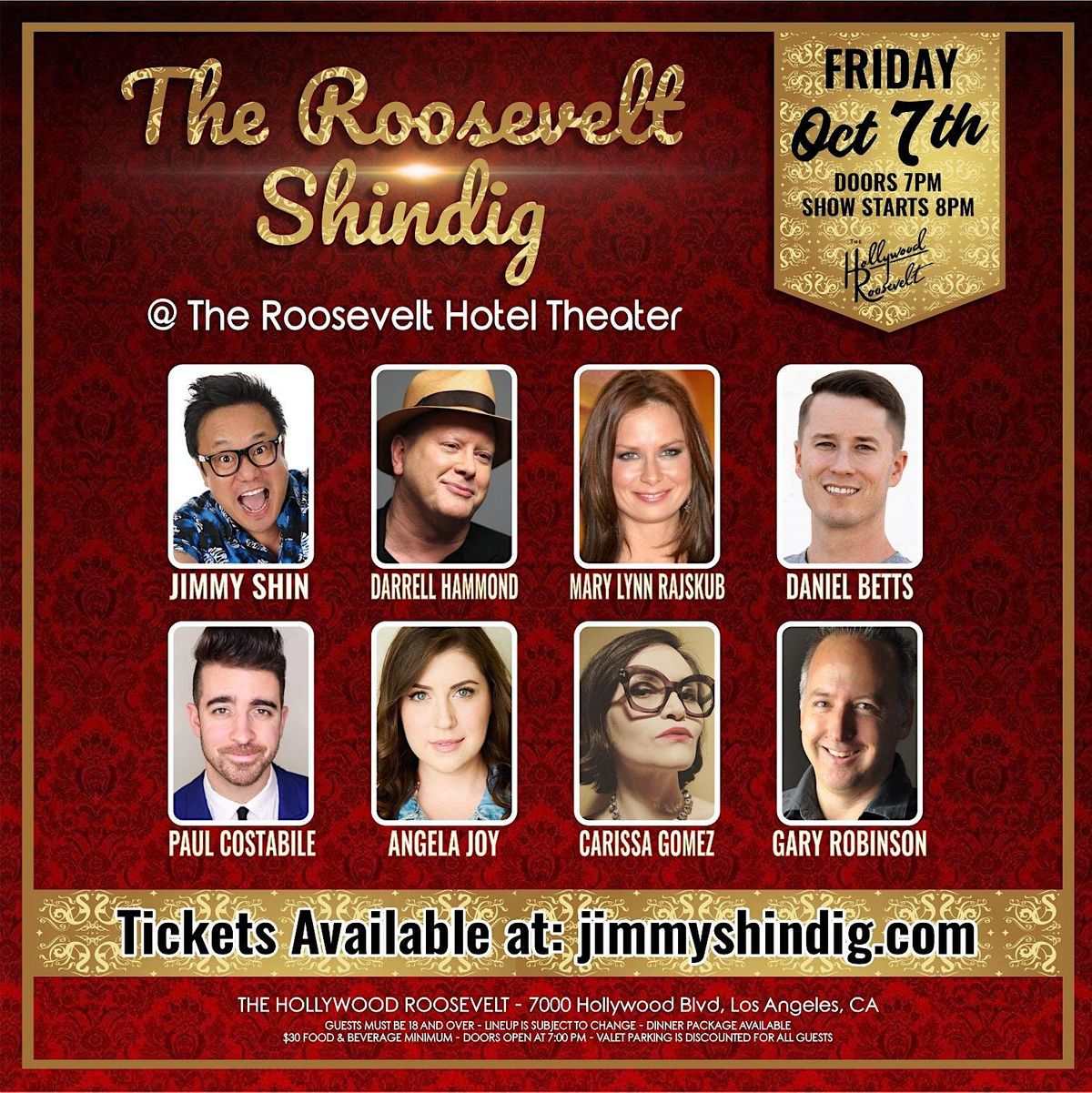 The Roosevelt Shindig Show with Darrell Hammond and Mary Lynn Rajskub ...