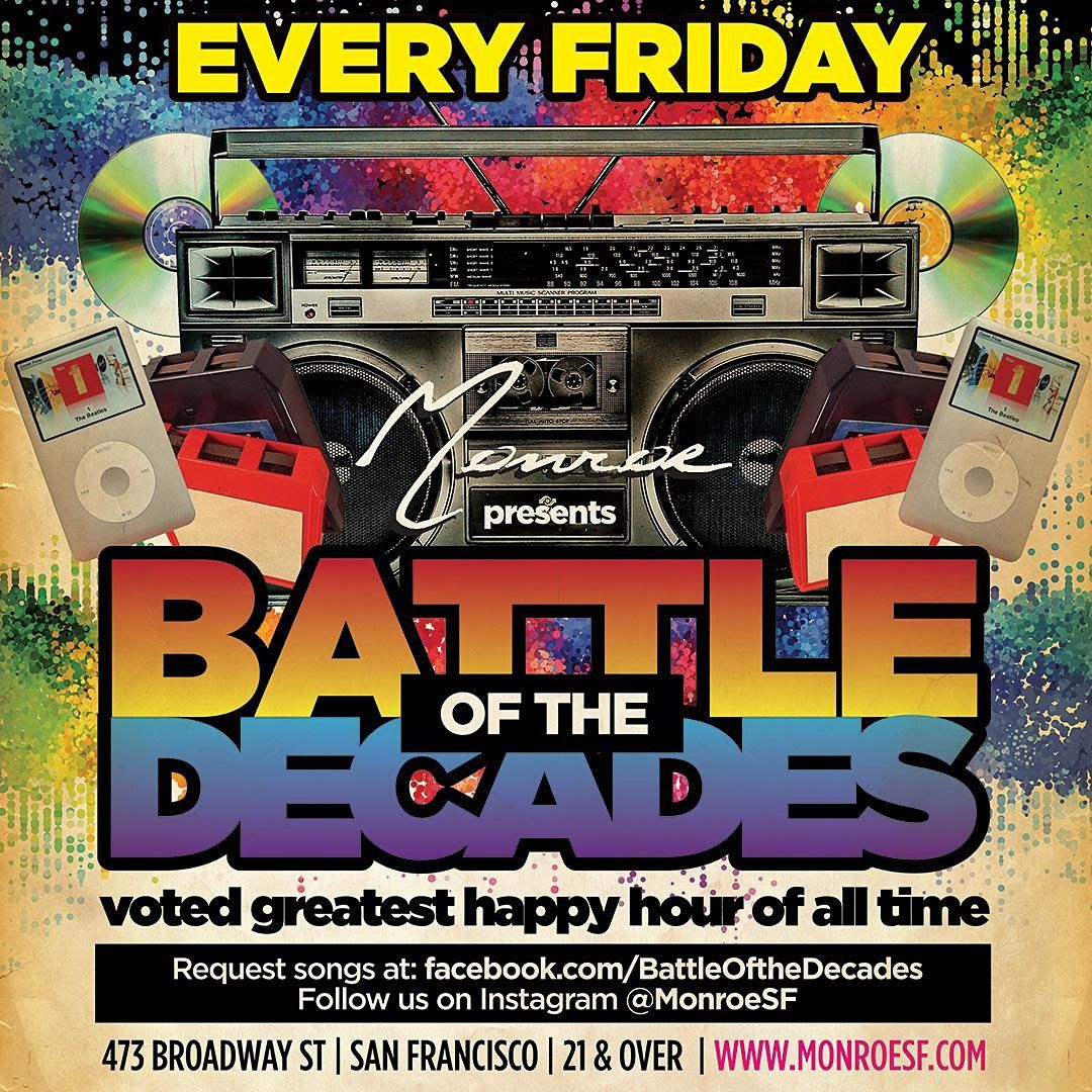 Battle of the Decades : 60s 70s 80s 90s Dance Party