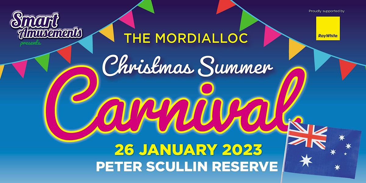 Mordialloc Summer Carnival 26th Jan