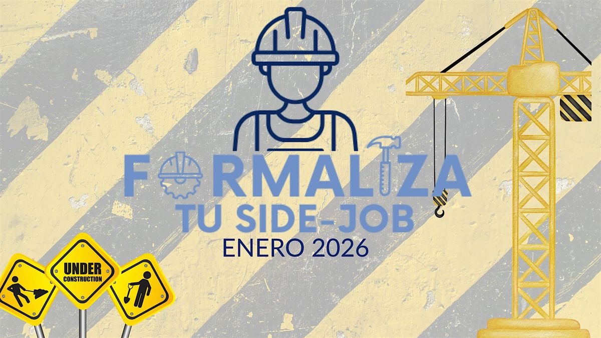 Formaliza tu Side-Job Enero 2026