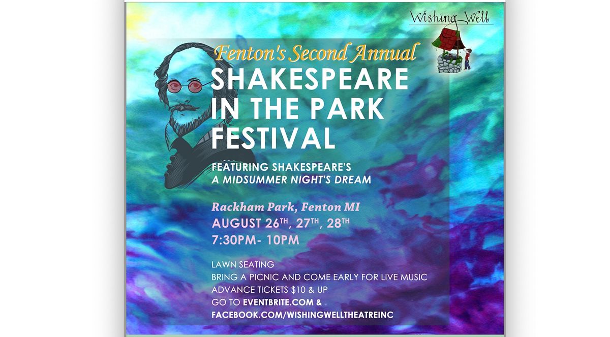 A Midsummer Night's Dream at Fenton's Shakespeare in the Park Festival