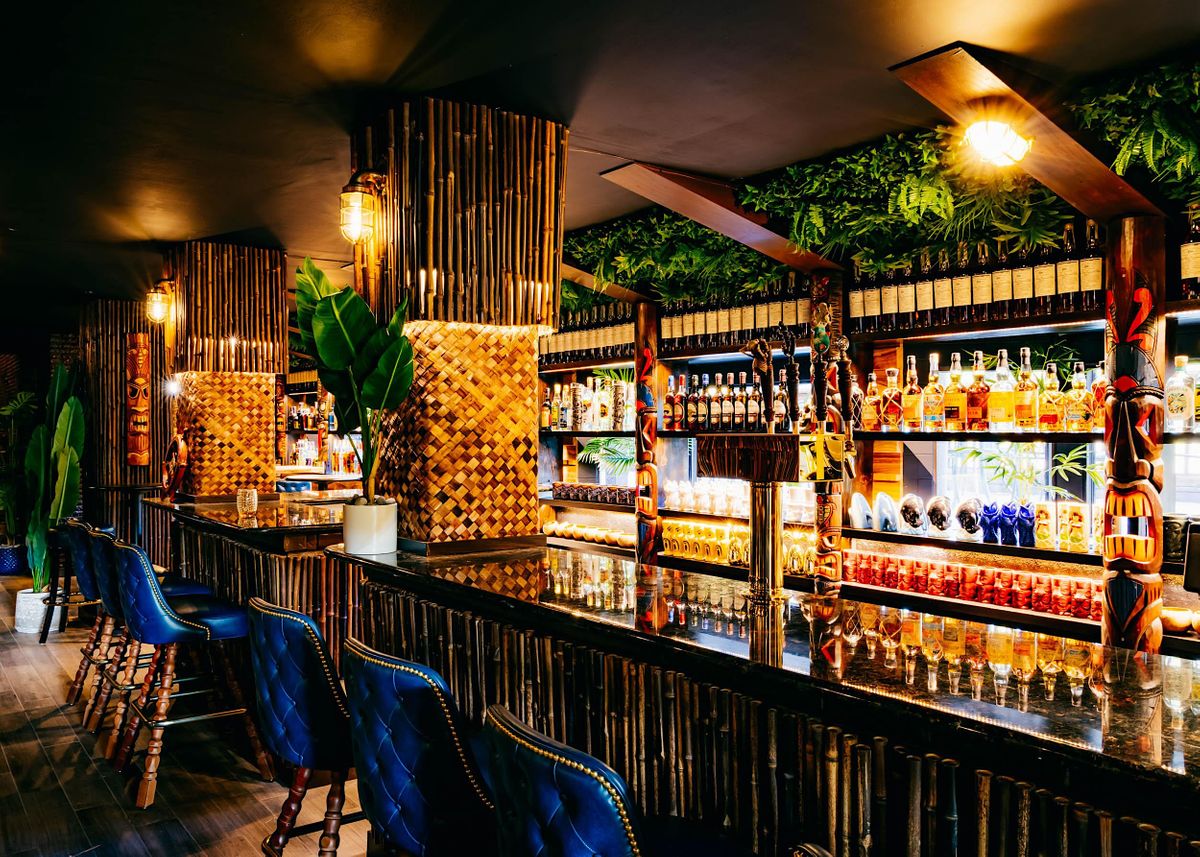 Rum Row Cheramie Barrel Release Party Rum Row Basement Tiki Bar