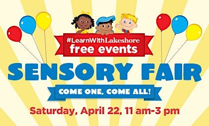 Free Kids Event: Lakeshore's Sensory Fair (Tampa)