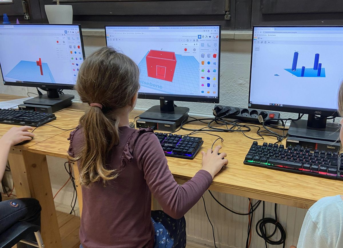 FabLabKids: 3D-Modellierung und 3D-Druck f\u00fcr Anf\u00e4nger*innen