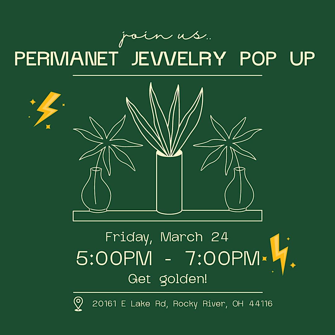 Forevergoldencle Permanent Jewelry Pop Up with River Plant Company