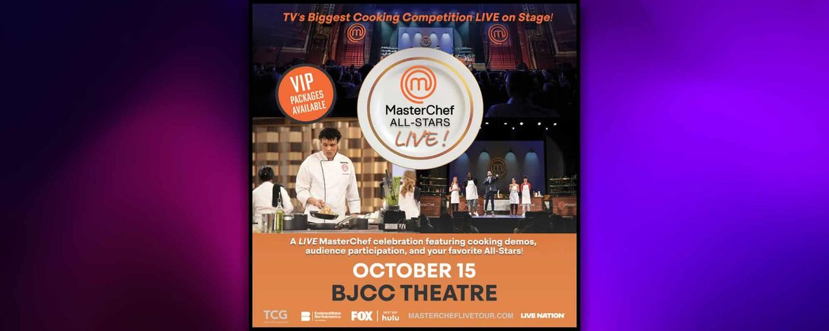MasterChef All-Stars Live! | Cape Fear Community College's Wilson ...