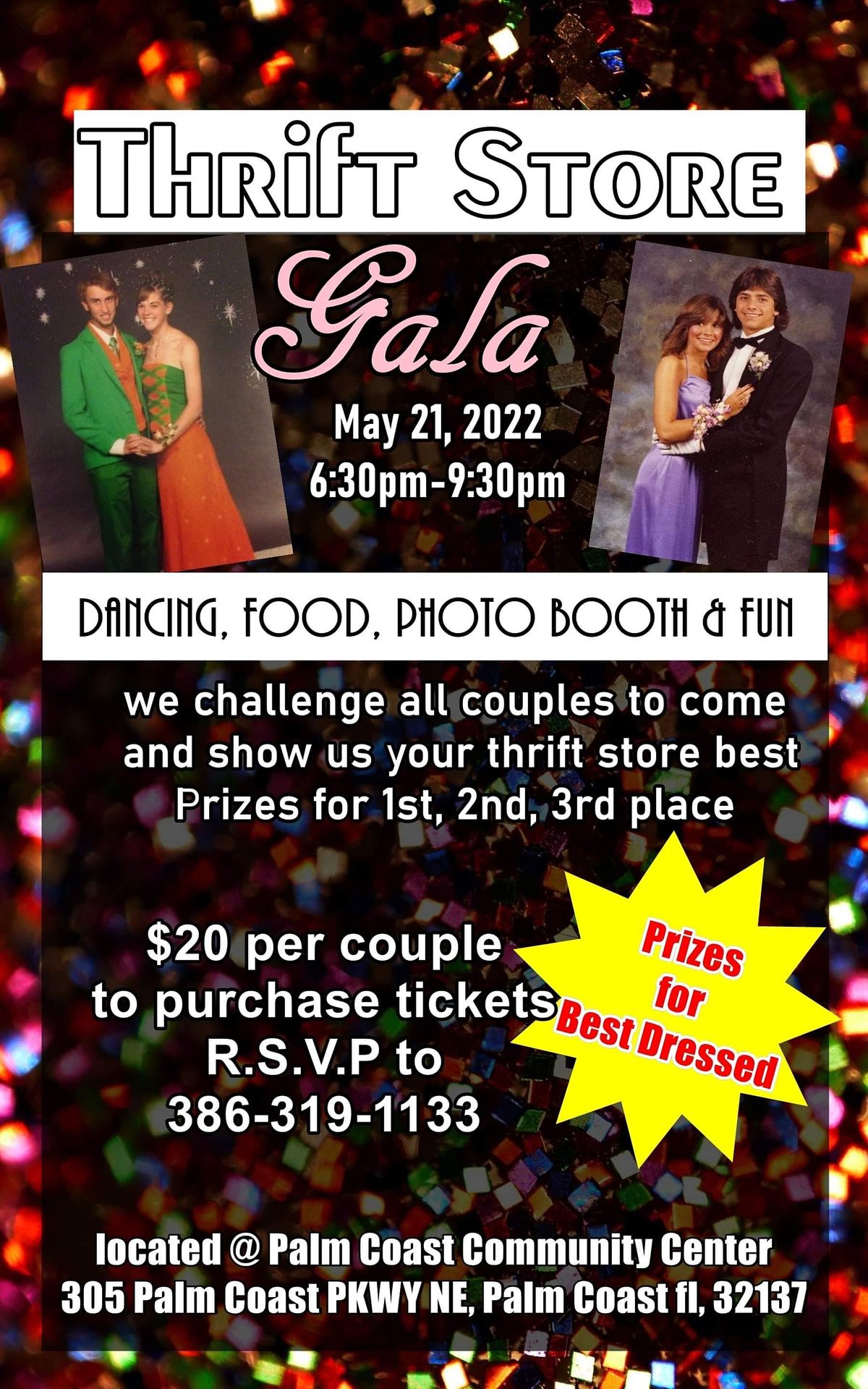 Thrift Store Gala Palm Coast Community Center May 21, 2022