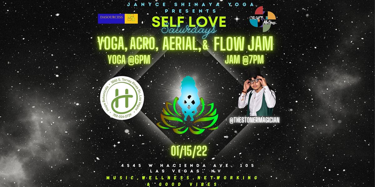 Self Love Saturdays Yoga, Acro, Aerial &  Flow Jam
