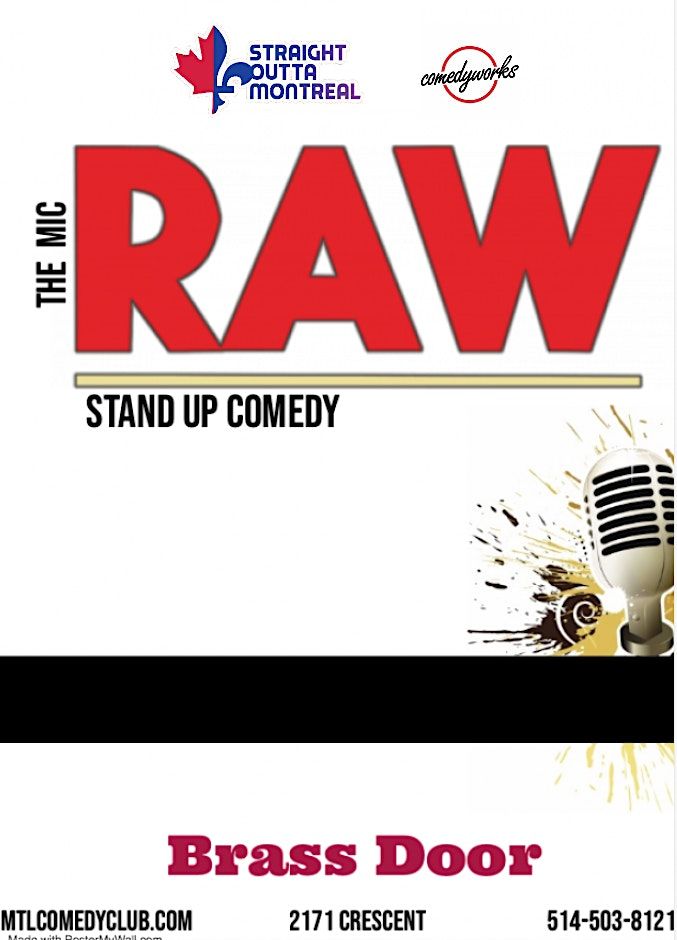 *Montreal Comedy Show ( Stand-Up Comedy ) Montreal Comedy Club