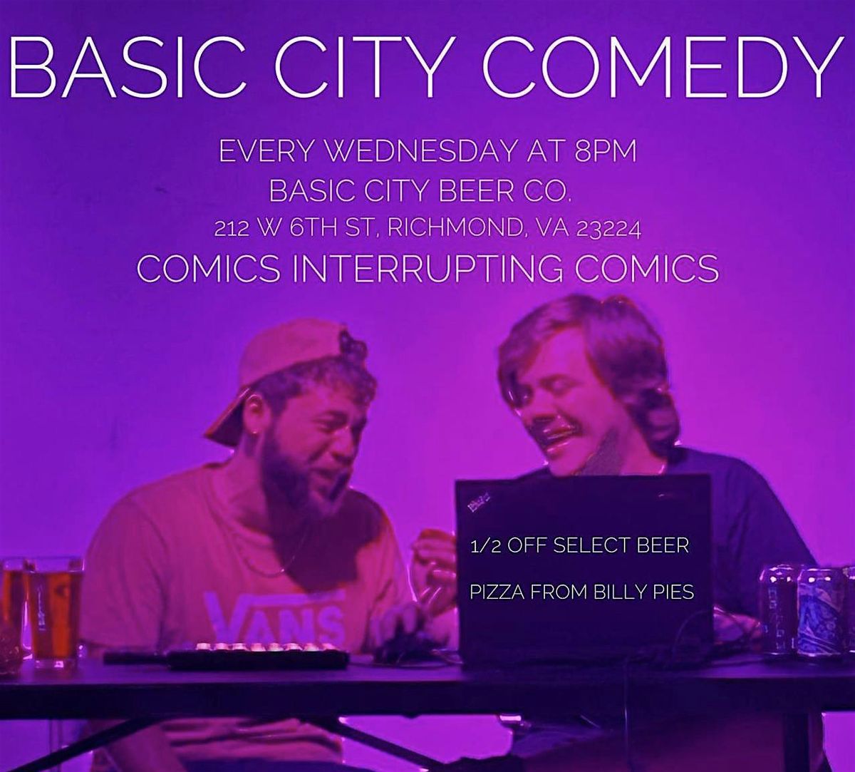 Basic City Comedy (Free Open mic)