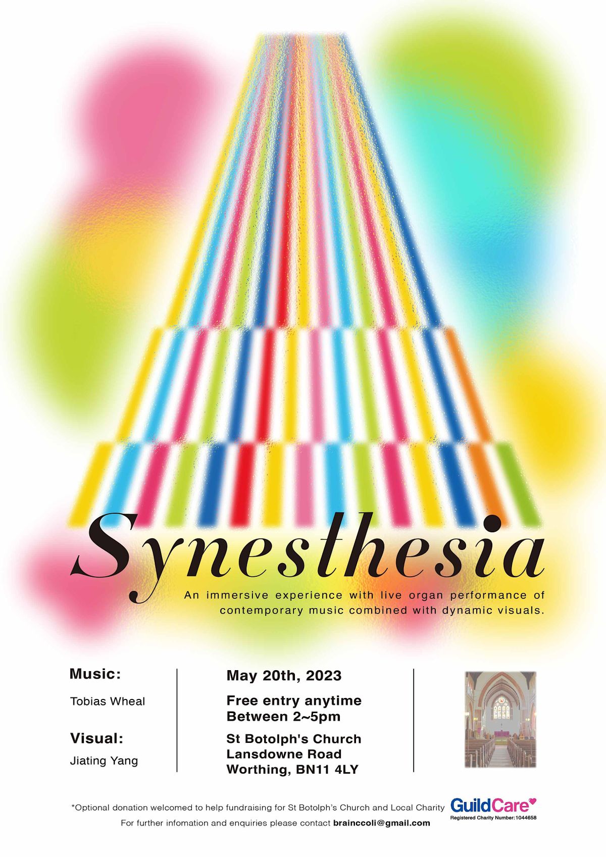 Synesthesia- Live organ performance with immersive visual experience at ...