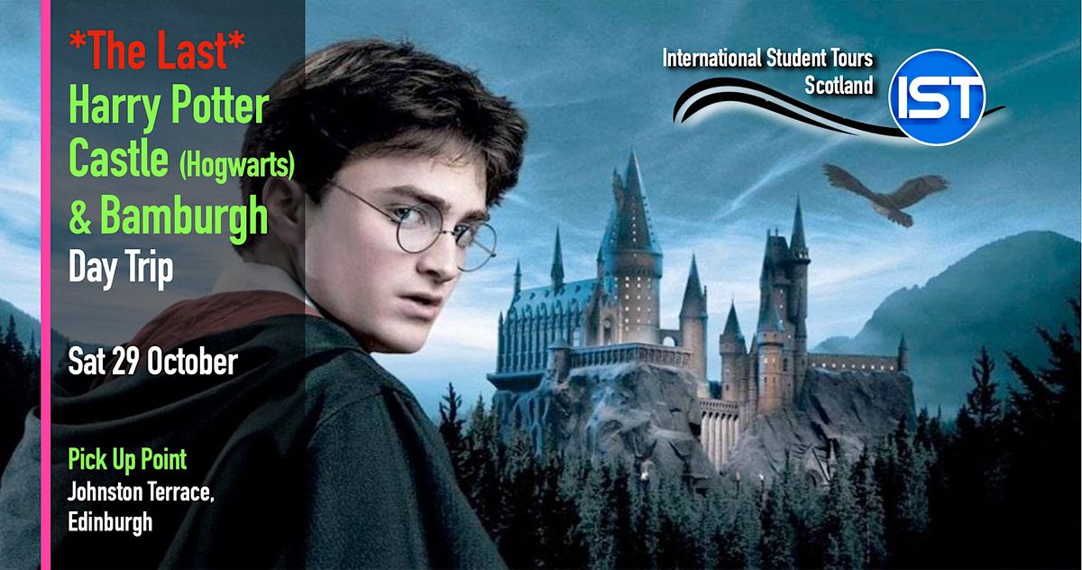 THE LAST Harry Potter Castle (Hogwarts) and Bamburgh Day Trip