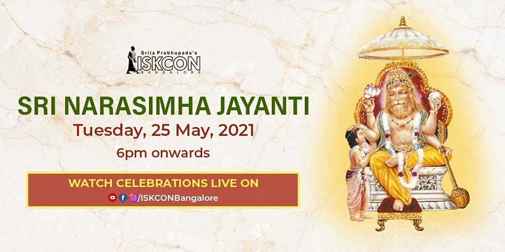 Sri Narasimha Jayanti