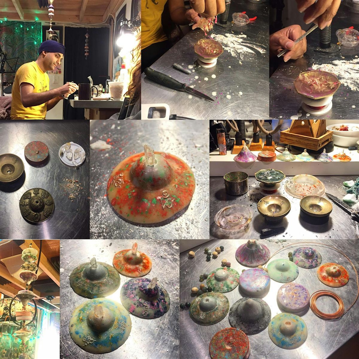 "Orgone Vimanas" Hanging Sculpture Workshop