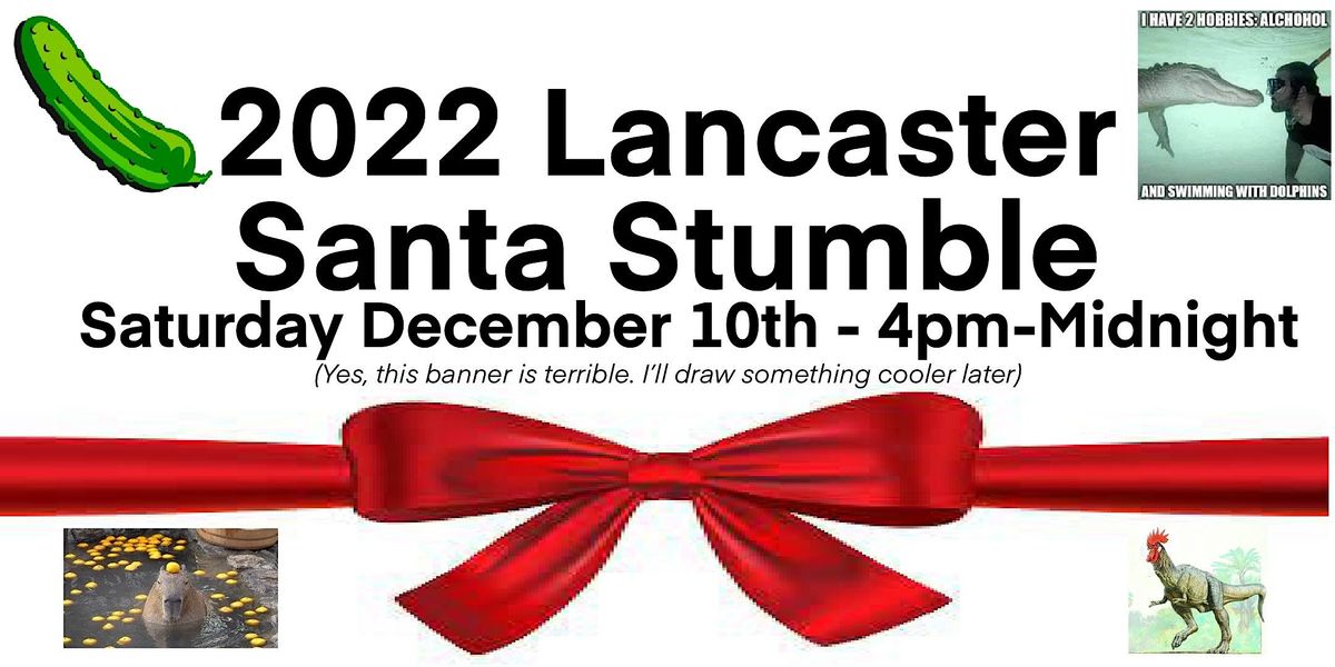 2022 Lancaster Santa Stumble Marion Court Room, Lancaster, PA