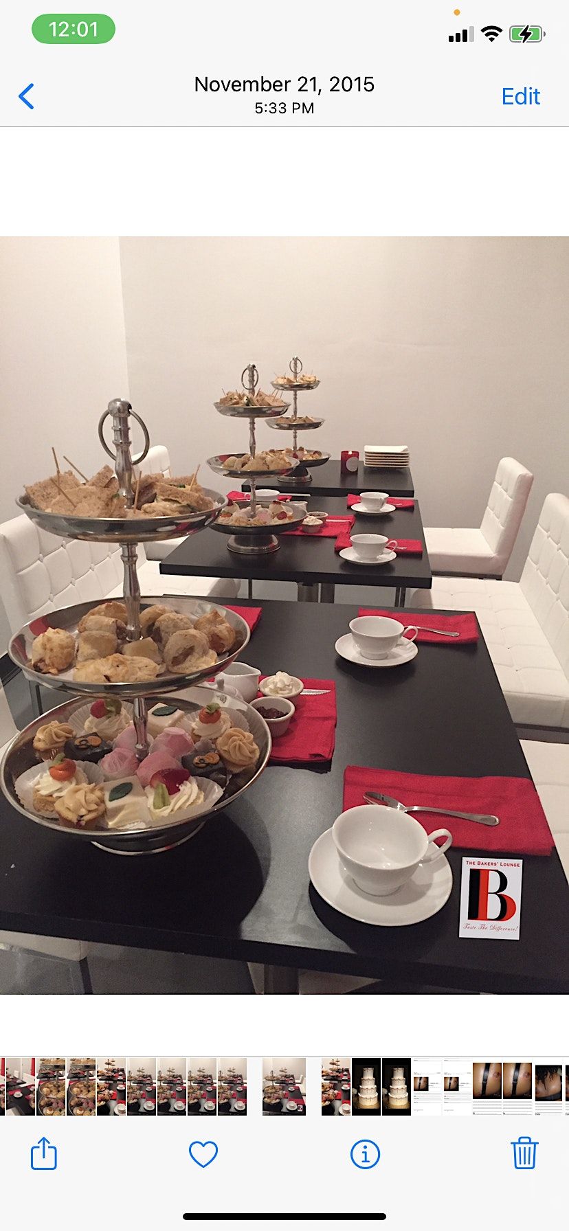 Head to The Bakers’ Lounge for High Tea Experience 1381 H St NE