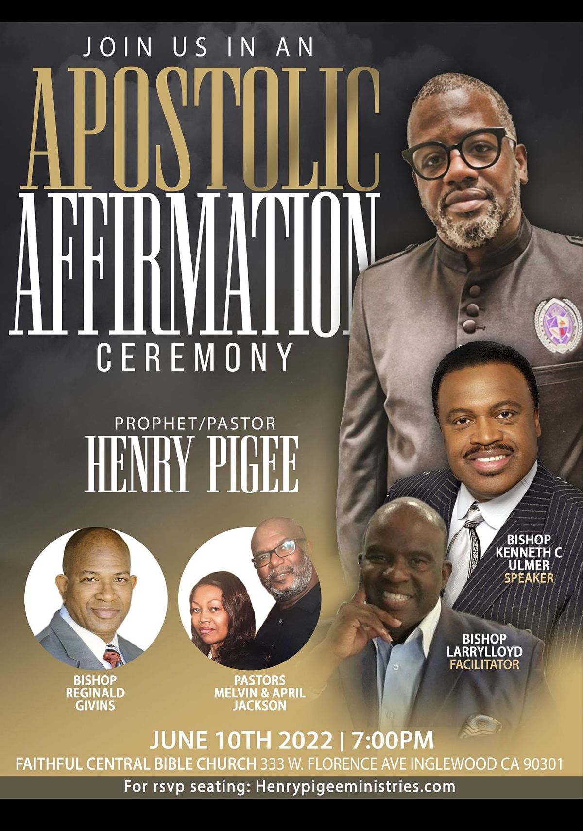 Apostolic Affirmation Ceremony | Faithful Central Bible Church ...