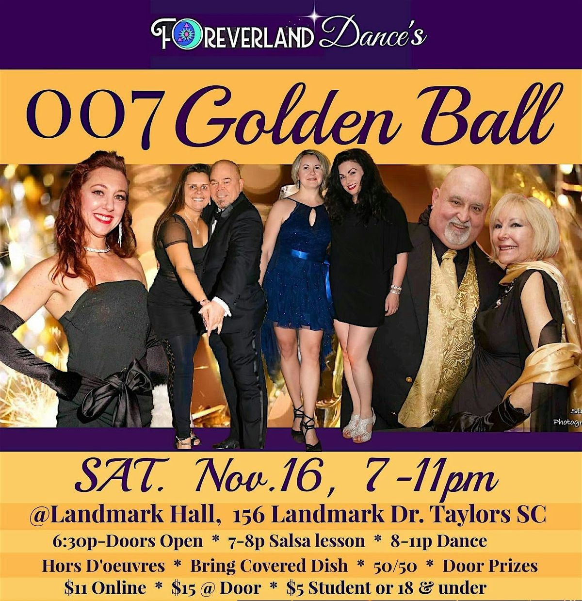 Foreverland's 007 Golden Ball - Dance like a BOND! James Bond!