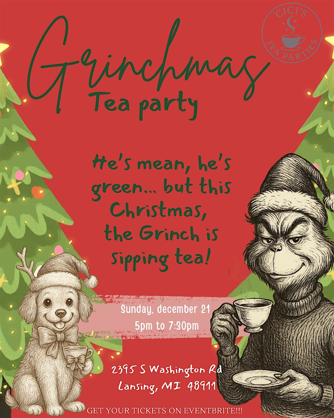CiCi\u2019s Grinchmas Tea Party