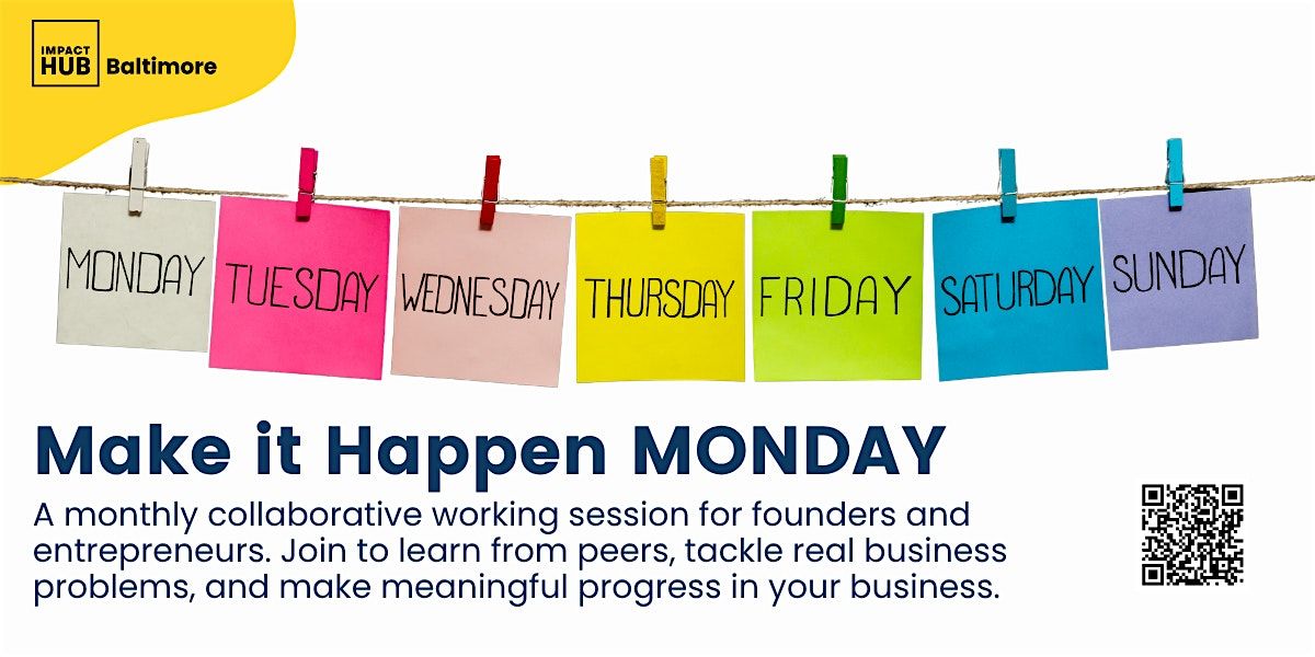 Make it Happen Monday: From Concept - Launch