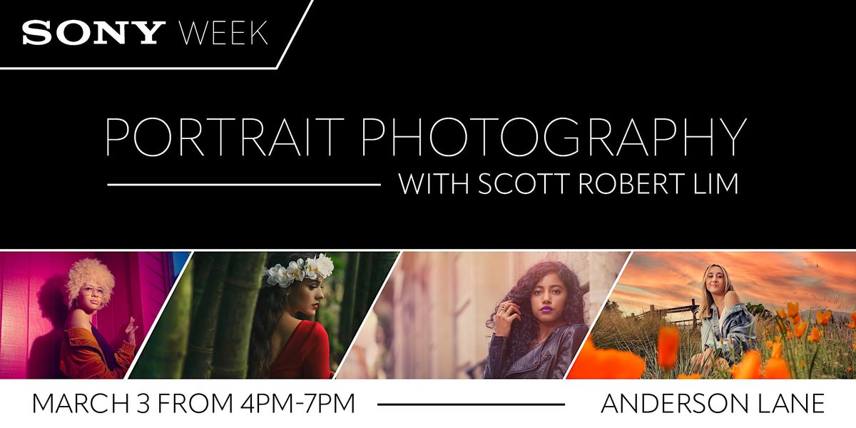 FREE Portrait Photography Class with Scott Robert Lim Precision
