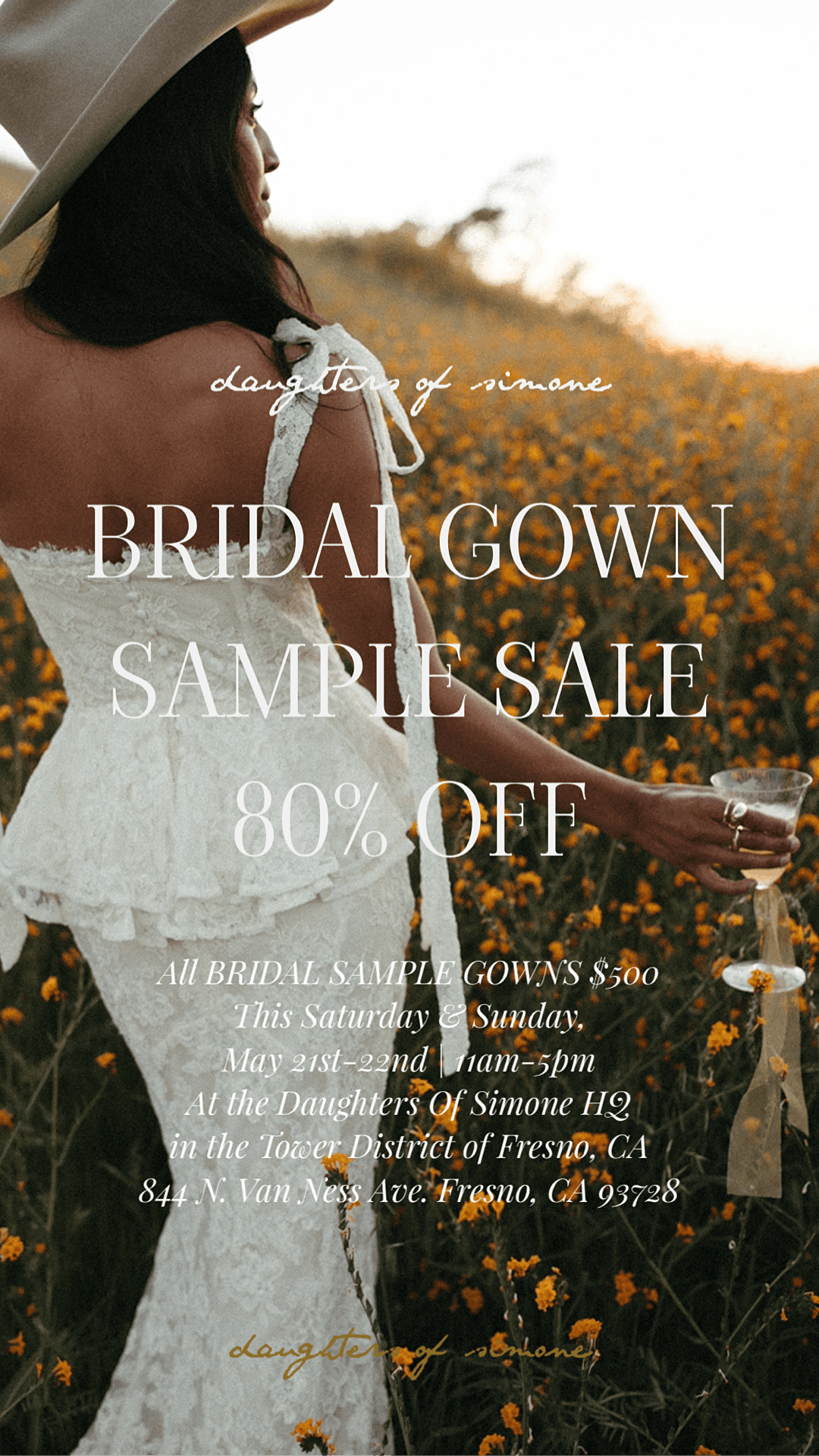 Tower District Wedding Dress Sample 