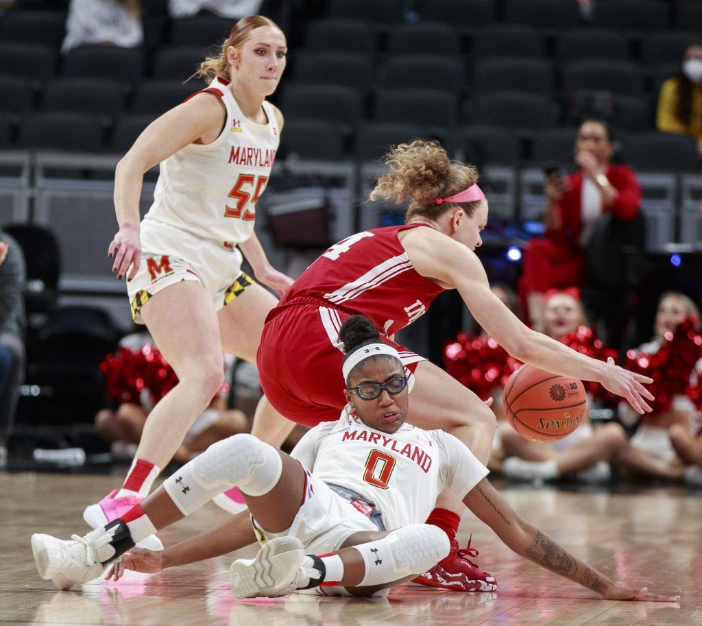 Indiana Hoosiers at Maryland Terrapins Womens Basketball at Xfinity Center - MD