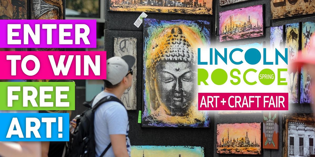 Lincoln Roscoe Spring Art + Craft Fair | On Lincoln Avenue from Roscoe