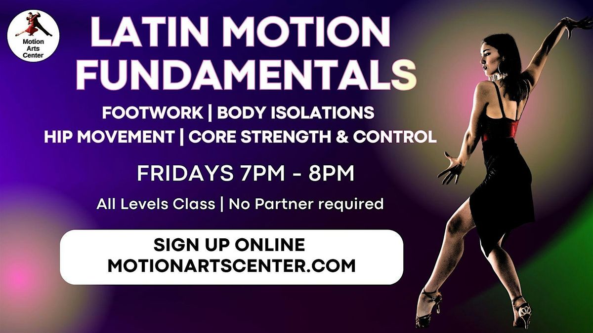 Latin Motion Fundamentals Classes in San Mateo